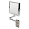 Alfi Brand ALFI brand ABM8WS-PC 8" Square Wall Mount 5x Magnify Cosmetic Mirror ABM8WS-PC - alternate 5